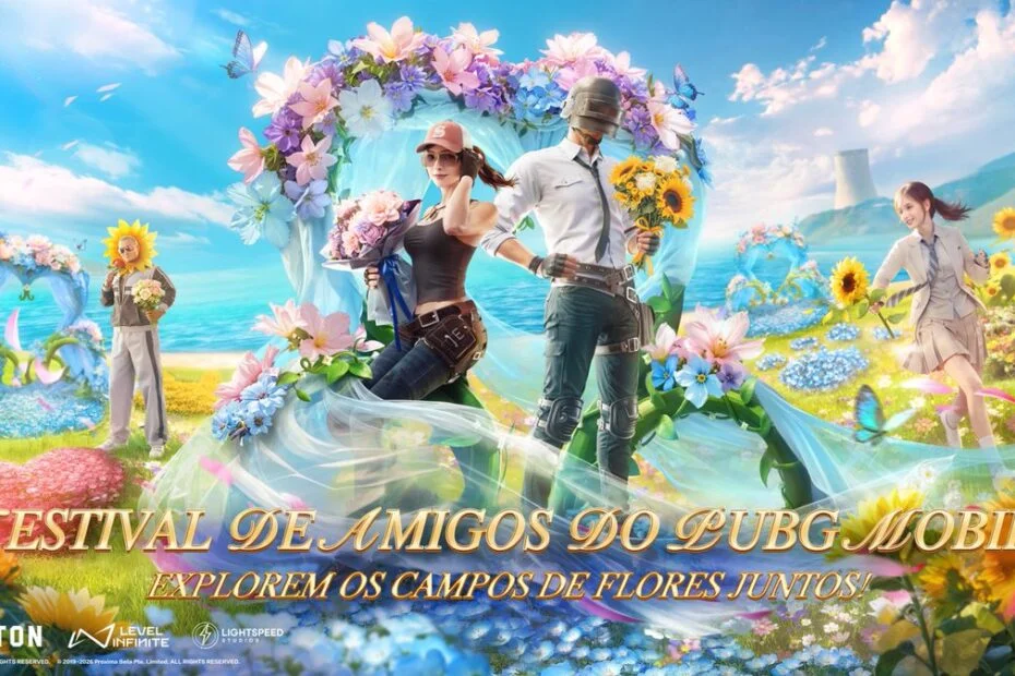 PUBG MOBILE quebra recorde do Guinness e celebra amizade com o evento global FRIEND FEST