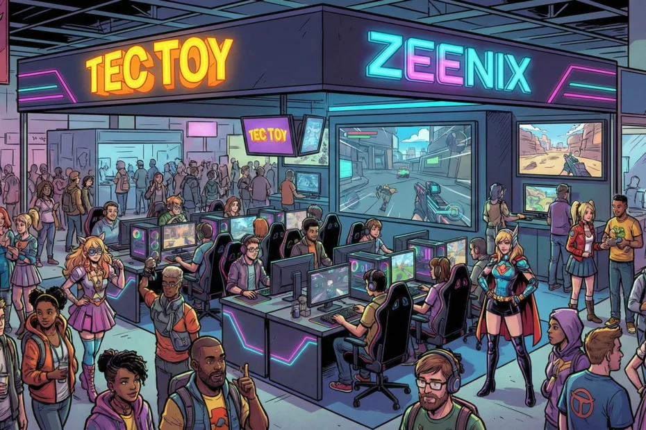 Tec Toy leva linha Zeenix para Arena Geek Fest em São José dos Campos