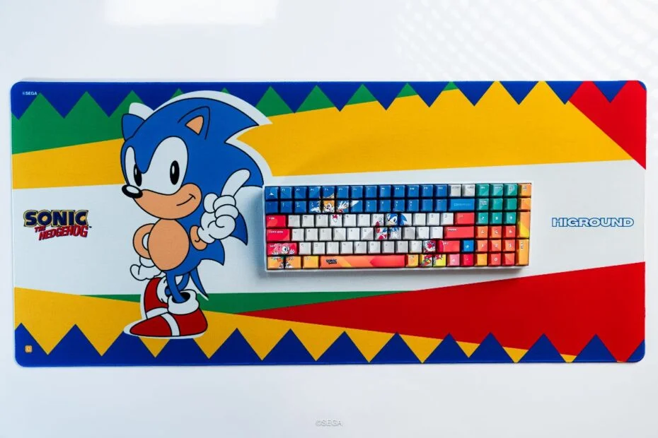 SEGA e Higround lançam coleção Sonic com teclados Dreamcast e Hall Effect
