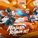 Naruto Shippuden chega ao PUBG MOBILE com cenários inspirados na Vila da Folha e habilidades ninjas.