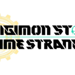 Digimon Story Time Stranger rodando no Nintendo Switch 2 com personagens e Digimon durante batalha.