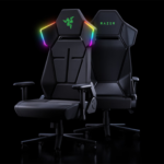 Razer Soma Chroma, cadeira gamer com iluminação RGB integrada ao ecossistema Chroma.