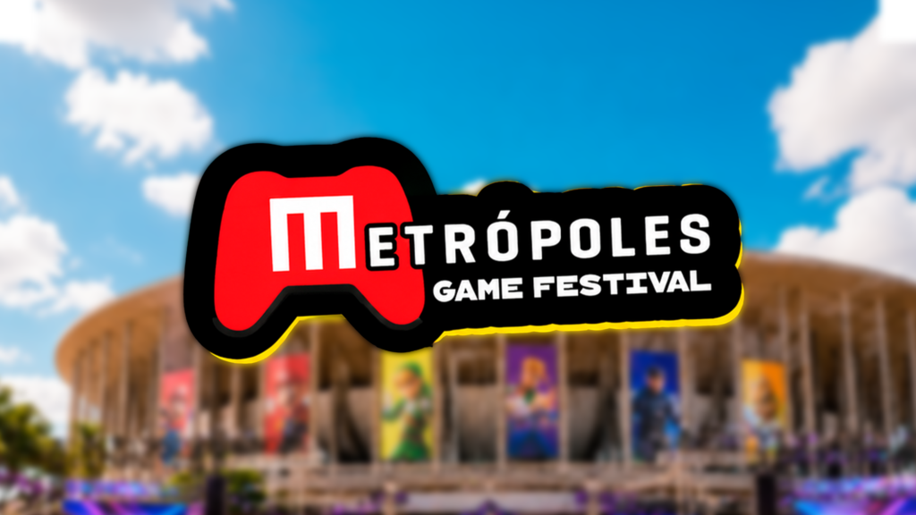 Público reunido em frente à Arena BRB Mané Garrincha durante divulgação do Metrópoles Game Festival.