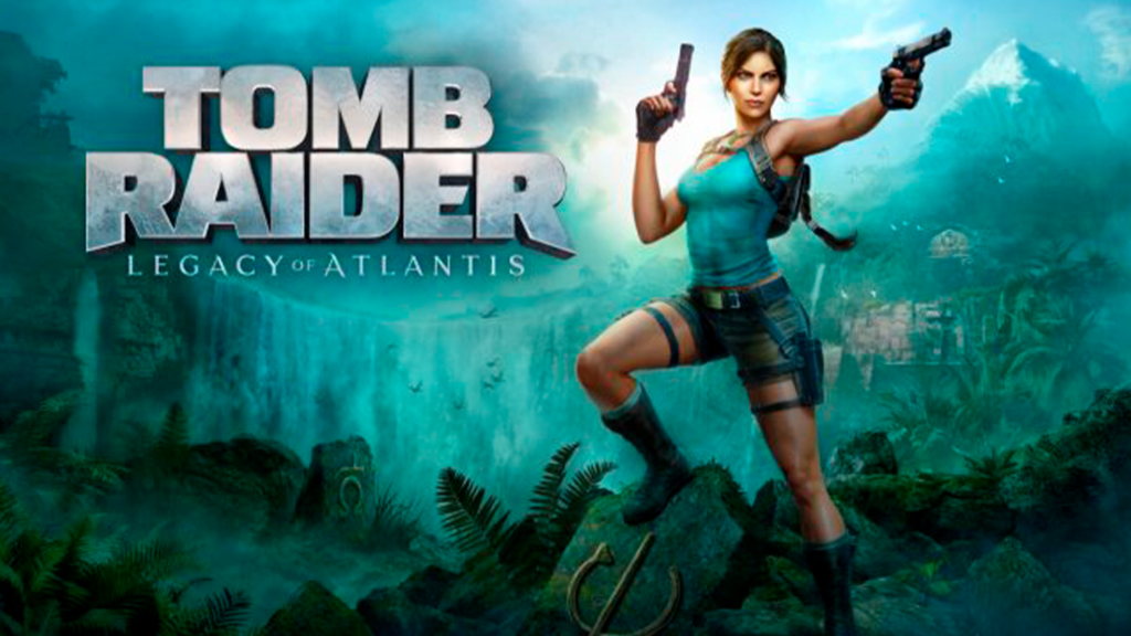 Lara Croft em Tomb Raider Legacy of Atlantis