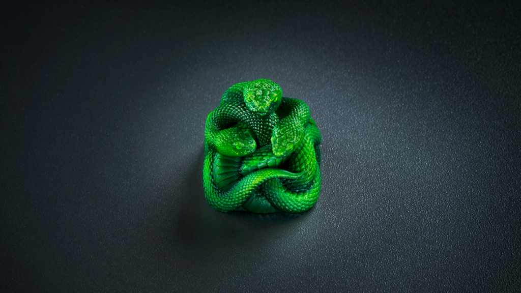 Razer Artisan Keycap Triple-Headed Snake Edition feita à mão