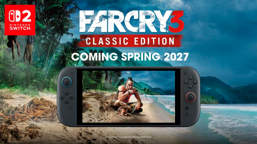 Far Cry 3 e Blood Dragon anunciados para Nintendo Switch 2