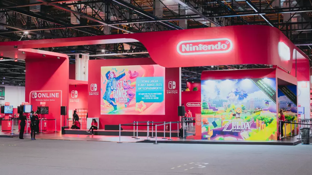 Nintendo confirma jogos e atrações para a BGS 2026